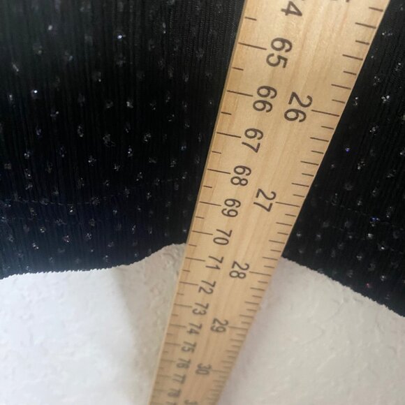 R&M Richards Two-Piece Blazer Top Set Womens Size 18 Black Sparkle‎ Formal Party - Picture 9 of 13